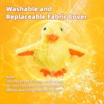 Interactive Rechargeable Flapping Duck Cat Toy