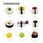 Woolbuddy Sushi Cat Toy Set – 9 Cute Toys