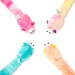 CHIWAVA 4-Pack Soft Plush Cat Toy Mice