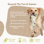 Eco-Friendly Squeaky Dog Toy for Happy Pets