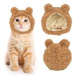 Cute Cat Costume Bear Hat for Small Dogs