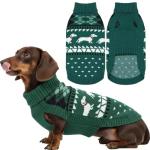 Christmas Dachshund Sweater Pullover for Small Dogs