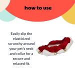 Huxley & Kent Santa Scrunchy for Pets
