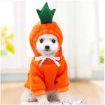 Cute Fruit Dog Hoodie for Winter Wear