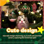 Cat Christmas Toys with Natural Catnip for Kittens