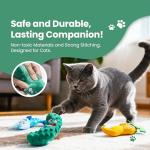 Catnip Plush Toys Set: Fish, Chili, Cucumber