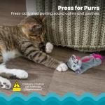 Purr Pillow Snoozin' Sloth Plush Cat Toy