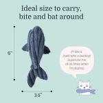Hepper Whale Plush Toy for Cats and Kittens