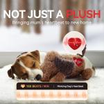 Heartbeat Plush Dog Toy for Puppy Anxiety Relief