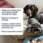 Snuggle Puppy Heartbeat Toy for Dog Comfort