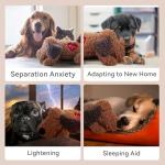 Heartbeat Plush Dog Toy for Puppy Anxiety Relief