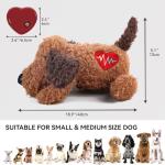 Heartbeat Plush Dog Toy for Puppy Anxiety Relief