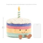 Jellycat Rainbow Birthday Cake Plush Toy 10
