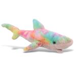DolliBu Large Rainbow Shark Plush Toy - 23 Inches