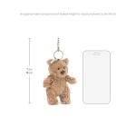 Jellycat Bartholomew Bear Plush Keychain Charm