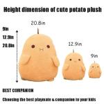 Kawaii Potato Plush Toy - Cute Stuffed Doll