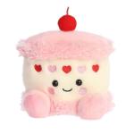 Aurora Jubi Heart Cake Plush Toy – 5 Inches