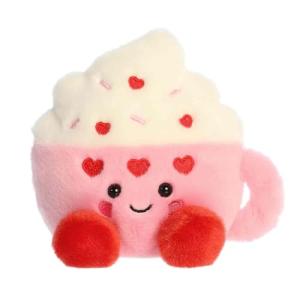 Aurora Harper Heart Latte Pink Plush Toy