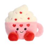 Aurora Harper Heart Latte Pink Plush Toy