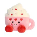 Aurora Harper Heart Latte Pink Plush Toy