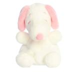 Aurora Snoopy Palm Pals Pink & White Plush Toy