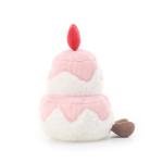 Apricot Lamb Double Layer Cake Plush Toy
