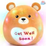 Light Up Get Well Soon Bear Plush Toy