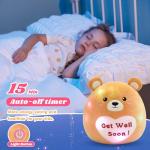 Light Up Get Well Soon Bear Plush Toy