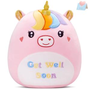 Get Well Soon Unicorn Plush Pillow 12