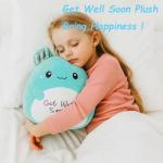 Easfan 13'' Cute Get Well Soon Axolotl Plush