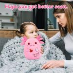 Get Well Soon Pink Axolotl Plush Toy