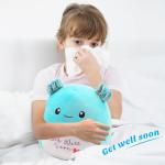 Easfan 13'' Cute Get Well Soon Axolotl Plush