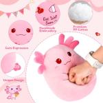 Get Well Soon Pink Axolotl Plush Toy