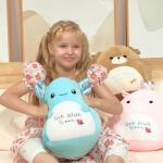 Easfan 13'' Cute Get Well Soon Axolotl Plush