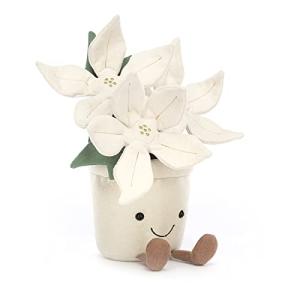Jellycat Amuseables Gold Poinsettia Plush Toy 10