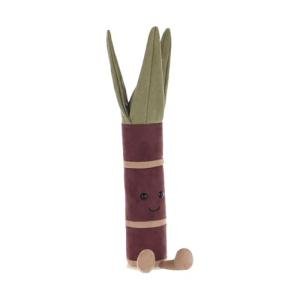 Apricot Lamb Sugarcane Plush Toy for Kids