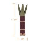 Apricot Lamb Sugarcane Plush Toy for Kids