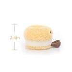 Apricot Lamb Bagel Plush Toy for Kids