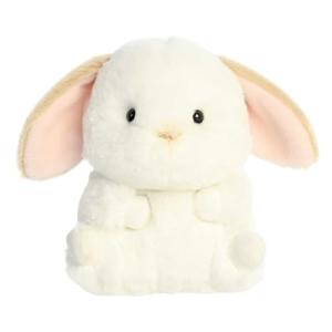 Aurora Round Rolly Pet Bouncy Bunny Plush Toy