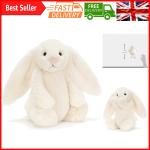 Jellycat Bashful Cream Bunny Plush Toy 12 inches