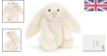 Jellycat Bashful Cream Bunny Plush Toy 12 inches