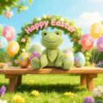 Medium Soft Cuddly Apricot Lamb Plush Toy