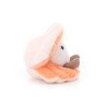 Apricot Lamb Pearl Scallop Stuffed Plush Toy