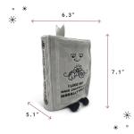 Morally Grey Book Plushie for Book Lovers