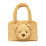 Jellycat Smudge Bear Plush Tote Bag, 14 inches