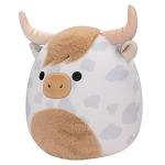 12-Inch Squishmallows Spotted Highland Cow Plush