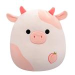 Squishmallows 14-Inch Lilaz Peach Cow Plush Toy