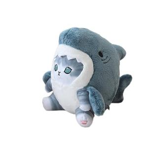 Mofusand Cute Shark Cat Plush Toy 8-Inch