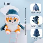 Cute Shark Cat Plush Toy - Adorable Soft Doll