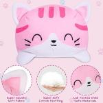 Reversible Happy Sad Cat Plush Toy Doll